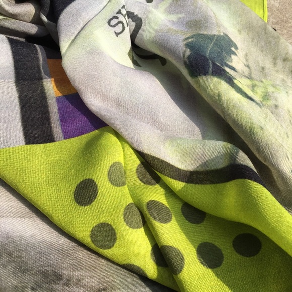 Designer Silk/Modal Scarf - Picture 4 of 5